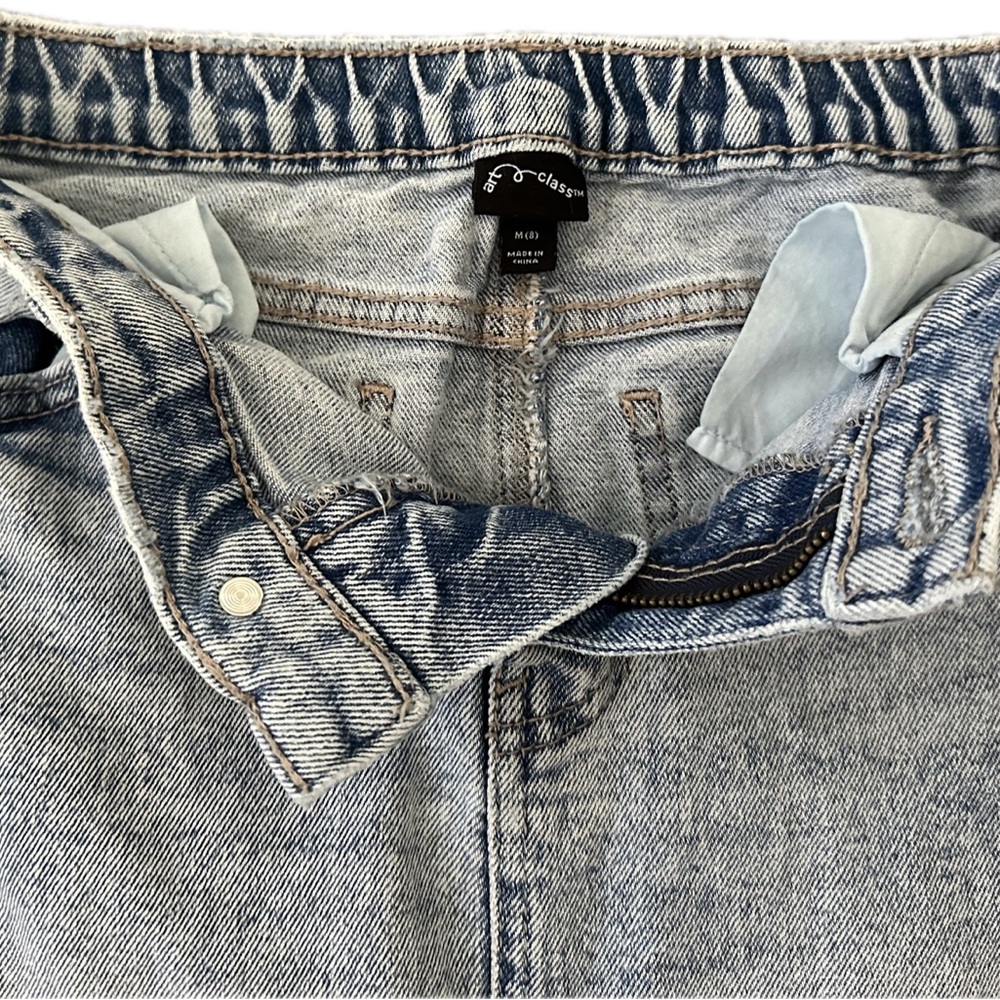 Art Class Denim Midi Skirt - Picture 9 of 11